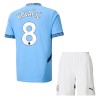 Fotbalový Komplet Manchester City Kovacic 8 Dětské Domácí 2024-25 Krátký Rukáv (+ trenýrky)